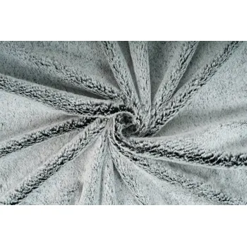 Kožešina činčila - šedá, metráž, látka