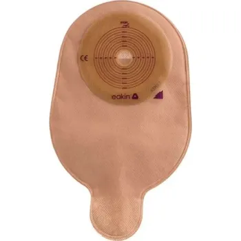 Plynová maska Plochý sáček Pelican 1D urostomický—střední, průhledný, otvor 30 mm, 30 ks