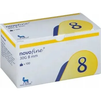 Zdravotnický materiál Novofine jehly - 30G—8 mm, 100 ks