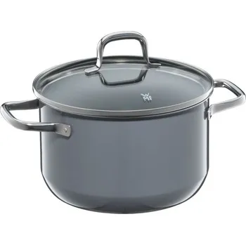 Hrnec Hrnec FUSIONTEC ESSENTIAL 20 cm, CALM GREY - WMF (Vysoký hrnec FUSIONTEC ESSENTIAL CALM GREY, 20 cm - WMF)