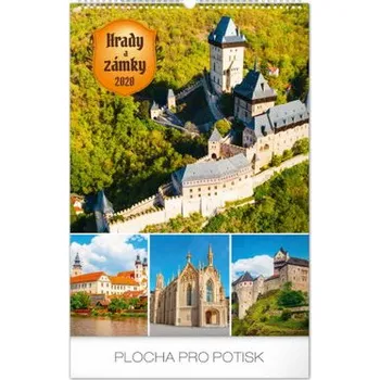 Kalendář PRESCO GROUP Nástěnný kalendář Hrady a Zámky 2020