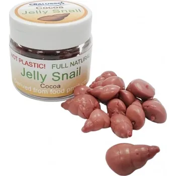 Umělá nástraha CRALUSSO - Slimák Jelly Snail Kakao 30 ks