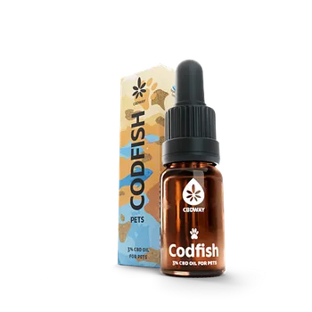 CBD WAY Olej Pro mazlíčky - Treska 3 % 10 ml