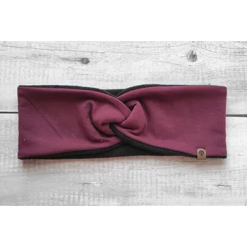 Organizér oblečení Čelenka zimní křížená fialová - Houba