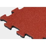 Pryžové puzzle pro dětská hřiště Barva: červená, Rozměr: 500x500x50 mm