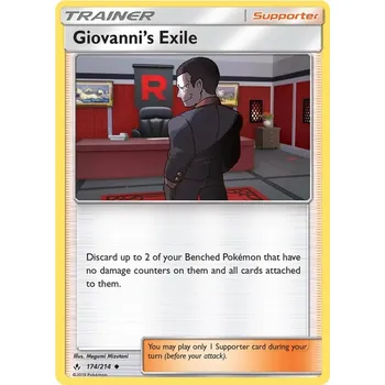 Karetní hra Giovanni´s Exile 174/214 - Unbroken Bonds Typ karty: Non-Holo
