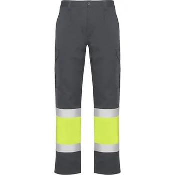 Roly Naos Letní kalhoty Hi-Viz HV9300 Lead 23-Fluor Yellow 221 38