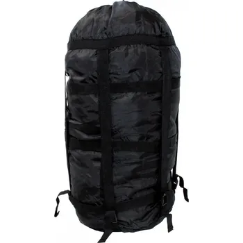 Spacák MFH Americký kompresní vak , černý, "modulární", na spací pytle