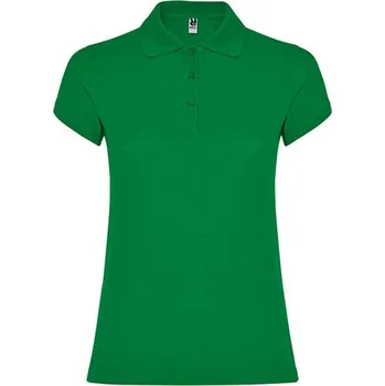 Dámské tričko Roly Star Dámské polo tričko PO6634 Tropical Green 216 XL