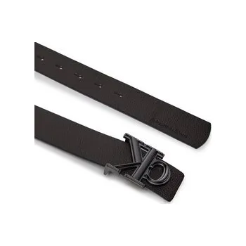 Opasek Calvin Klein Jeans Pánský pásek Gift Prong Harness Lthr Belt35Mm K50K511516 Černá 85