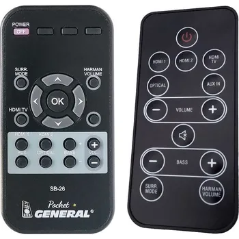 Dálkový ovladač HARMAN KARDON SB26 - dálkový ovladač duplikát