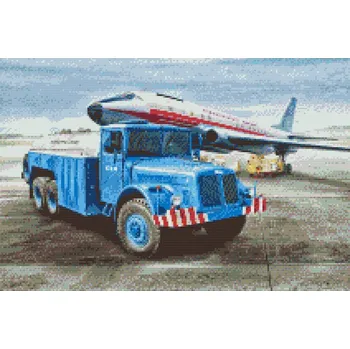 Diamantové malování Diamantové malování - Tatra 111 Velikost: 40x60cm, Rámování: Pouze srolované plátno, Diamanty: Čtvercové