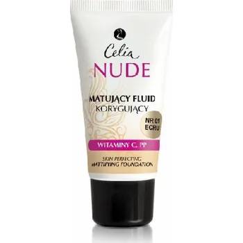 Make-up Celia Nude Make-Up zmatňující a korigující 01 Ecru 30 ml