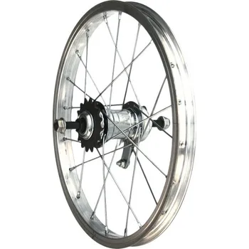 Zapletené kolo Zapletené kolo 16" zadní Zinek torpedo 20 děr vč. velovložky 7743