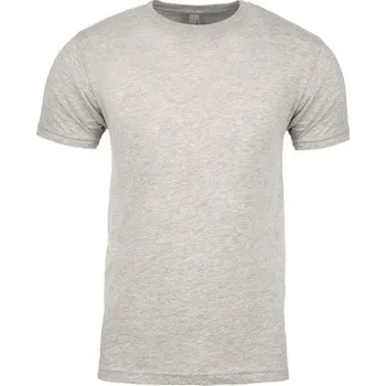 Pánská móda Next Level Apparel Pánské tričko NX3600 Oatmeal XXL