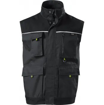 Pánské oblečení Pracovní vesta pánská Rimeck Ranger - šedá-černá, 60/62
