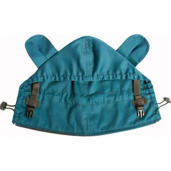 Cestovní adaptér Monkey Mum® Lehká kapuce k nosítku Carrie - Azurová voda Malá/ý