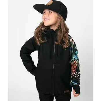 Chlapecká bunda Dětská softshellová bunda Drexiss s fleecem Autumn medaw velikost 104