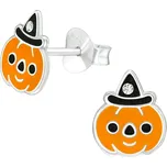 Majya Stříbrné náušnice HAPPY PUMPKIN Ag/; ≤0,41 g 10720