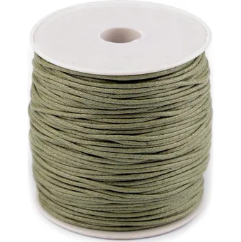 Šňůra bavlněná Ø1,8 mm voskovaná