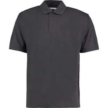 Pánské tričko Kustom Kit Pánské polo triko KK403 Graphite -Solid 5XL