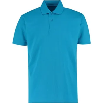 Pánské tričko Kustom Kit Pánské polo triko KK422 Turquoise 3XL