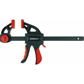 Truhlářská svěrka DEDRA Truhlářská svěrka 750x72mm, nylon, ocel A3, pistole