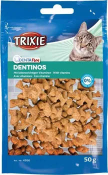 Pamlsek pro kočku Trixie Denta Fun Dentinos 50 g