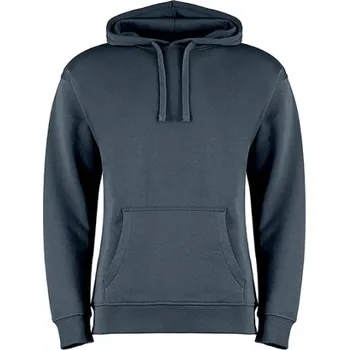 Pánská mikina Kustom Kit Unisex mikina s kapucí KK333 Graphite -Solid L