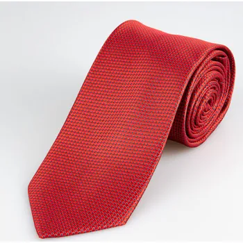 Kravata Kravata pánská AMJ kostičkovaná KU1762, červená