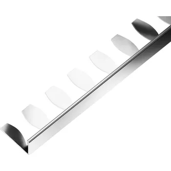 ACARA SP1 ohýbací ukončovací lišta L, nerez V2A, FLOPPY TRIM, superlesk, 11 mm, 2,5 m AAELL 110-ZF