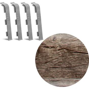 Podlahová lišta SALAG AP28/1 spojka k soklové liště SG75, PVC Bannerton tm., 2 ks