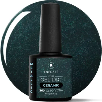 Lak na nehty ENII NAILS Gel lak Ceramic 260 Cleopatra - gelový lak bez HEMA, 10 ml