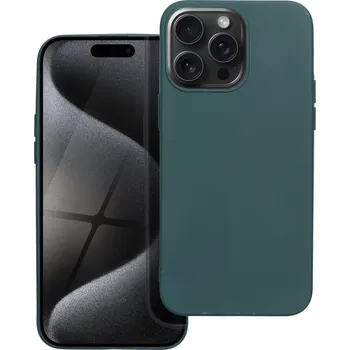 Pouzdro na mobilní telefon OEM Pouzdro MATT Case APPLE IPHONE 15 Pro Max tmavě zelené