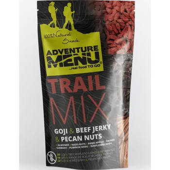 Trail Mix - goji, hovězí jerky, pecanové ořechy, 50 g, Adventure Menu