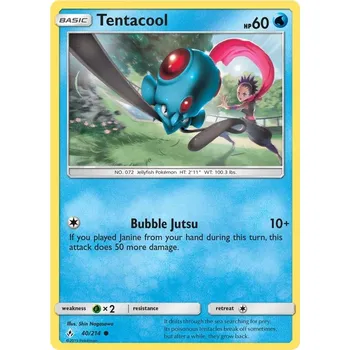 Karetní hra Tentacool 040/214 - Unbroken Bonds Typ karty: Non-Holo