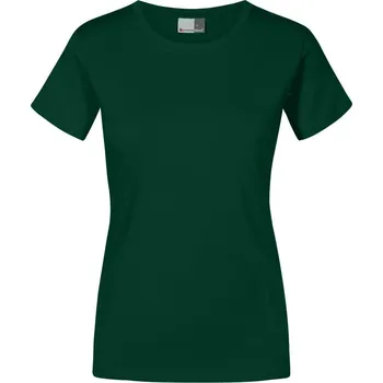 Dámské tričko Promodoro Dámské tričko s krátkým rukávem Premium Barva: Zelená lesní, Velikost: 3XL