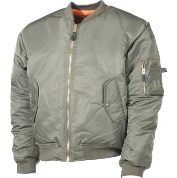 Pánský bomber Mil-tec Bomber oliv MA1 bunda US Pilot S