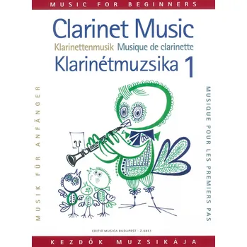Clarinet Music 1 / klarinet a klavír - snadné přednesové skladby
