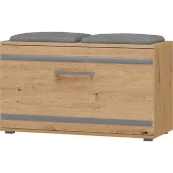 Botník FALCO Botník se sedákem Granát dub artisan