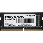 PATRIOT Signature 8GB DDR4 3200MHz SO-DIMM CL22 1,2V
