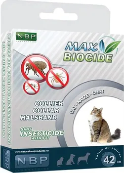 Antiparazitikum pro kočku NBP Laboratoire Max Biocide Collar Cat 42 cm