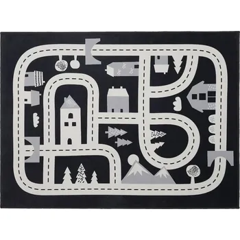 Koberec Dětský koberec - Silnice a město, 100x74cm MARKKRYPARE (Ikea)