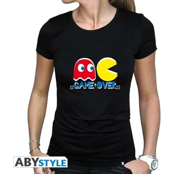 Dámské tričko PAC-MAN - dámské tričko “Game Over" - M