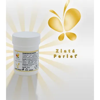 Vodová barva Tempera krycí AF zlatá perleť 25 g/kelímek