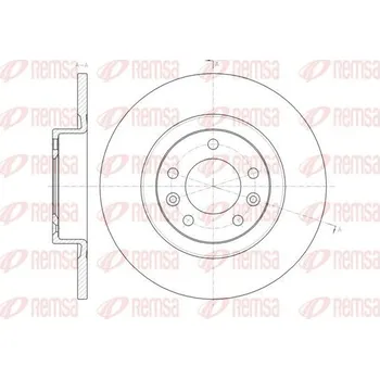 Brzdový kotouč Brzdový kotouč REMSA 61473.00