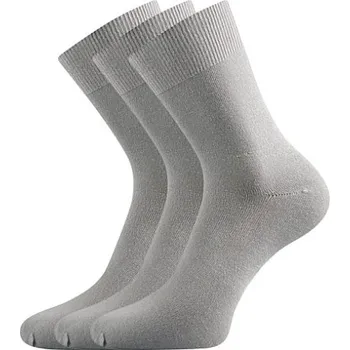 Dámské ponožky Lonka Badon-a Unisex ponožky - 3 páry BM000000558700101410 světle šedá 43-46 (29-31)