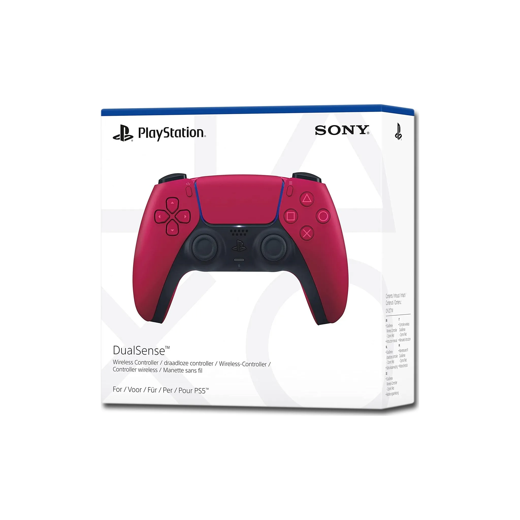 Fotografie 5 - Gamepad Sony PlayStation 5 DualSense Wireless Controller Cosmic Red (PS719828099)
