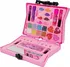 dětské šminky a malovátka LEAN Toys My Secret Make-Up Case sada dětského líčení růžová/srdíčka