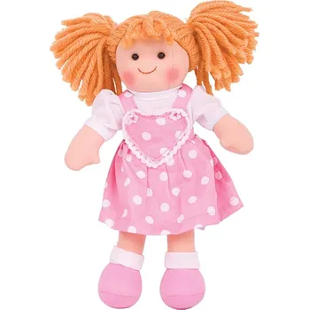 Bigjigs Toys Látková panenka Ruby 28 cm